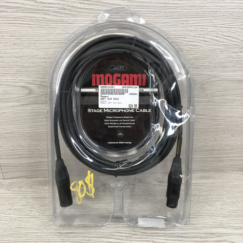 Vist Large View of Product Image Which is Used Mogami 20FT XLR GOLD Cable