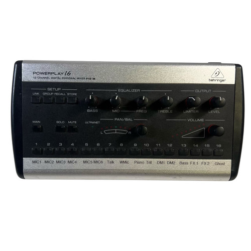 Vist Large View of Product Image Which is Used Behringer Powerplay P16-M Personal Monitor Mixer (As is - Volume led : Read Description)