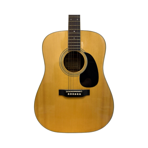 Vist Large View of Product Image Which is Used Montaya MODEL 145 VINTAGE KOREAN DREADNOUGHT Vintage Laminate Top Acoustic Guitar Natural