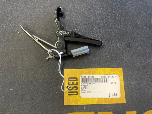 Vist Large View of Product Image Which is Used Kyser CAPO Guitar Accessory