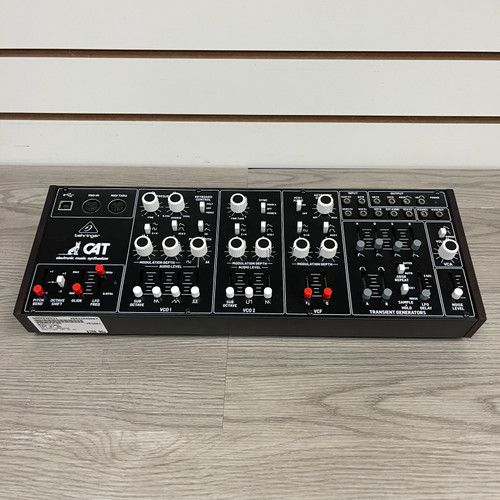 Vist Large View of Product Image Which is Used Behringer CAT W/ AC Compact Synthesizer Compact