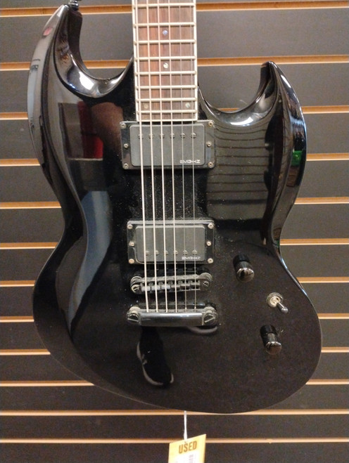 Vist Large View of Product Image Which is Used LTD VB-300 Electric Guitar Black 6-String