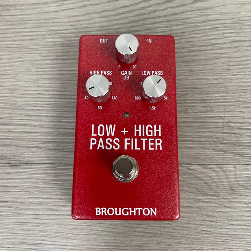 Vist Large View of Product Image Which is Used BROUGHTON LOW + HIGH PASS FILTER EQ Pedal
