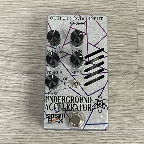 Vist Large View of Product Image Which is Used SUSHI BOX UNDERGROUND ACCELERATOR PREAMP Guitar PreAmp Pedal