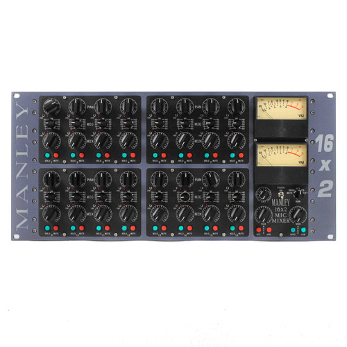 Vist Large View of Product Image Which is Used Manley 16X2 MIC LEVEL MIXER Rackmount Mixer
