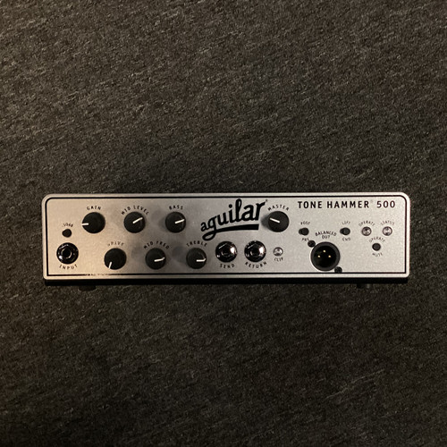 Vist Large View of Product Image Which is Used Aguilar TONE HAMMER 500 Bass Amplifier Head