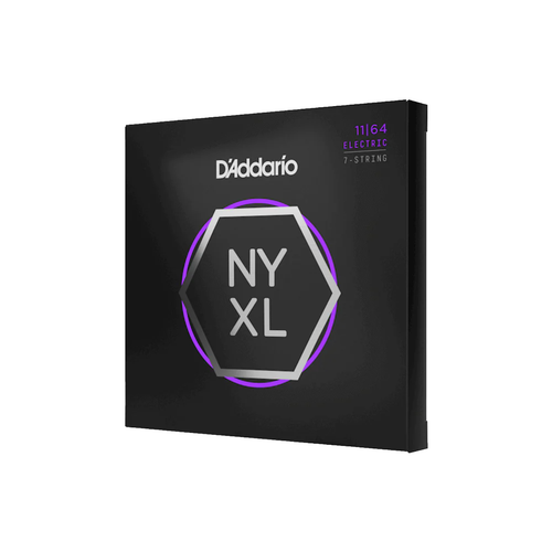 Vist Large View of Product Image Which is New D'Addario NYXL 11-64 7String Electric Strings