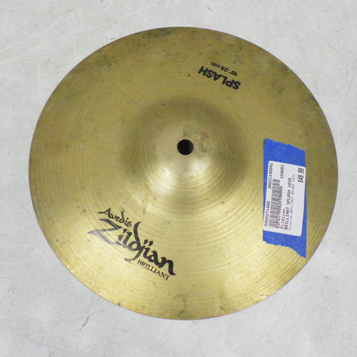 Vist Large View of Product Image Which is Used Zildjian BRILLIANT SPLASH 10IN Splash Cymbal 10"