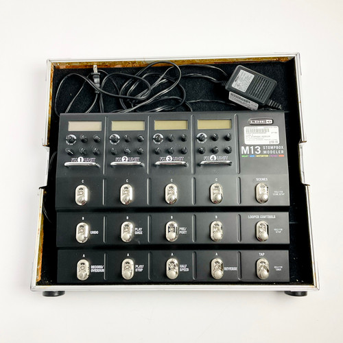 Vist Large View of Product Image Which is Used Line 6 M13 Stompbox Modeler Effects Pedal Board