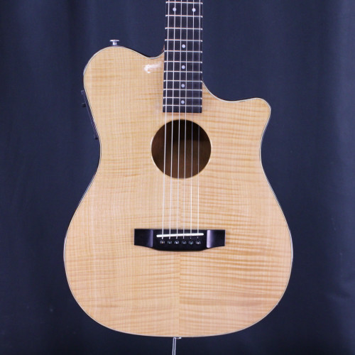 Vist Large View of Product Image Which is Used Carvin AC375 KIESEL ACOUSTIC ELECTRIC Solid Top Acoustic Guitar Natural