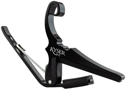 Vist Large View of Product Image Which is New Kyser Quick-Change Classical Capo Black 