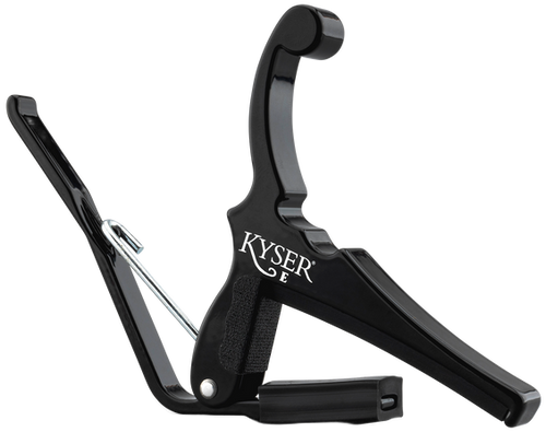 Vist Large View of Product Image Which is New Kyser Quick-Change Electric Capo Blac