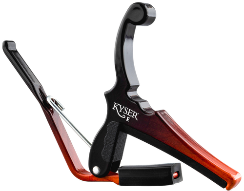 Vist Large View of Product Image Which is New Kyser Quick-Change Electric Capo Sunburst