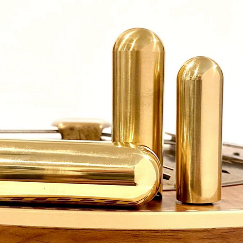 Vist Large View of Product Image Which is New Rock Slide Brass Ball Tip Medium