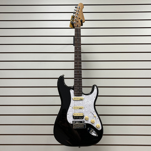 Vist Large View of Product Image Which is Used FESLEY GHOST SERIES HSS S Type Electric Guitar Black 6-String