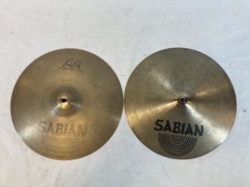 Vist Large View of Product Image Which is Used Sabian 14" AA REGULAR Hi Hats