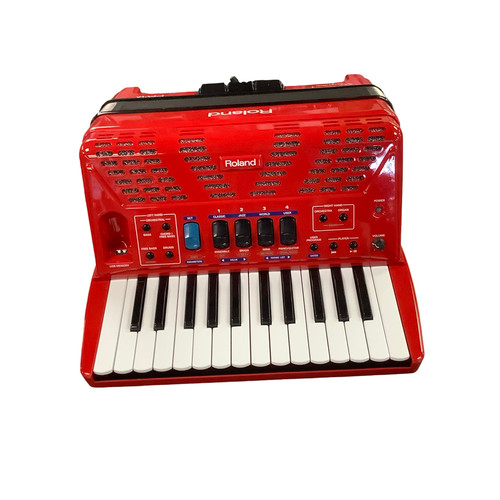 Vist Large View of Product Image Which is New Roland FR-1X Accordian Red