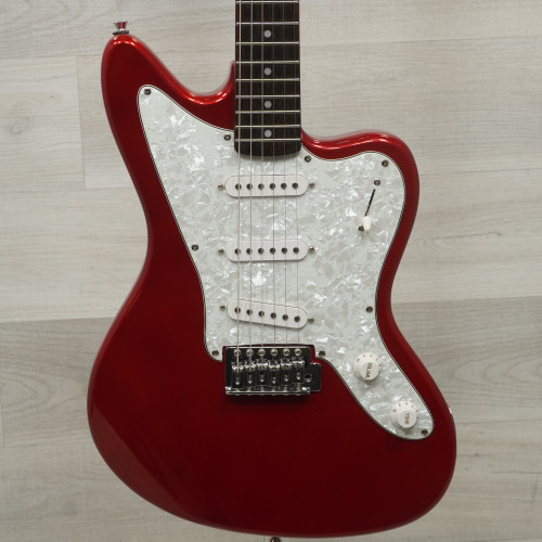 Vist Large View of Product Image Which is Used Jay Turser Jt-jg Electric Guitar Candy Apple Red