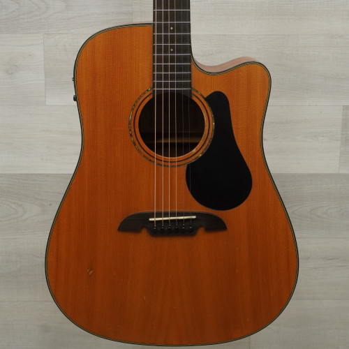 Vist Large View of Product Image Which is Used Alvarez AD30CE Solid Top Acoustic Guitar Natural