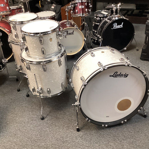 Vist Large View of Product Image Which is Used Ludwig CLASSIC MAPLE 5 PIECE SHELL PACK Drum Shell Kit None