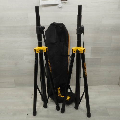 Vist Large View of Product Image Which is Used Hercules SS200B Speaker Stand Pair With Bag