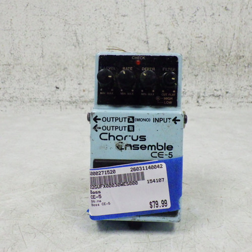Vist Large View of Product Image Which is Used Boss CE-5 Chorus Pedal