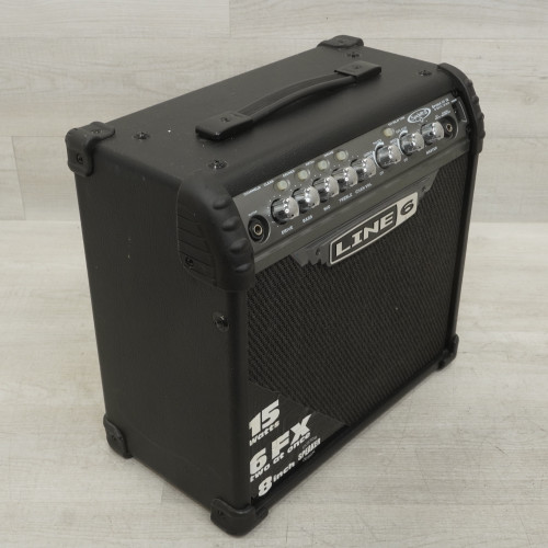 Vist Large View of Product Image Which is Used Line 6 Spider III 15 1 X 8 Solid State Amplifier