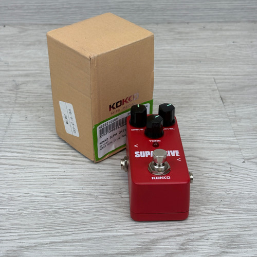 Vist Large View of Product Image Which is Used KOKKO SUPA DRIVE PEDAL Overdrive Pedal