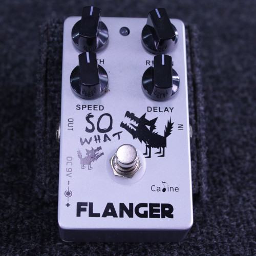 Vist Large View of Product Image Which is Used CaLine SO WHAT FLANGER Flanger Pedal