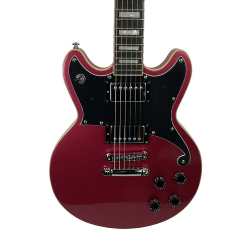 Vist Large View of Product Image Which is Used D'Angelico PREMIER BRIGHTON Double Cut Electric Guitar Red 6-String