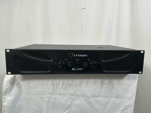 Vist Large View of Product Image Which is Used Crown XLI 2500 POWER AMP Power Amplifier