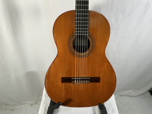Vist Large View of Product Image Which is Used AS IS 1967 MANUEL DE LA CHICA GRANADA Vintage Solid Top Acoustic Guitar Wood