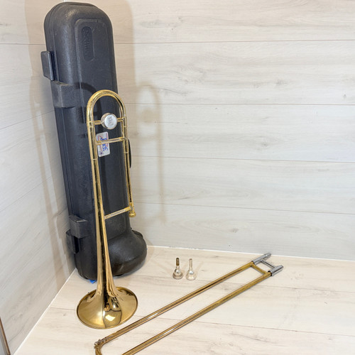 Vist Large View of Product Image Which is Used Bach STUDENT TROMBONE Trigger Trombone