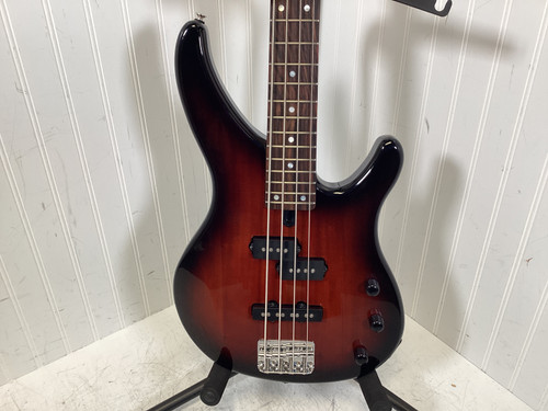 Vist Large View of Product Image Which is Used Yamaha TRBX174 P Type Bass Guitar Brown 4-String