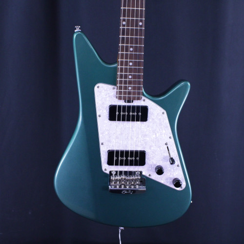 Vist Large View of Product Image Which is Used Sterling by Ernie Ball ALBERT LEE AL40P DUNCAN SILENCER P90S Electric Guitar Green 6-String