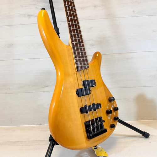 Vist Large View of Product Image Which is Used Ibanez SDGR SR 400 Bass Guitar Natural 4-String