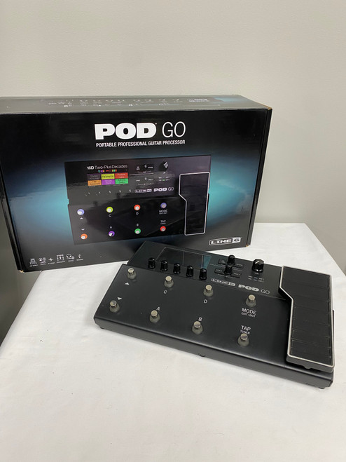 Vist Large View of Product Image Which is Used Line 6 POD GO PRO GUITAR PROCESSOR Multi-FX Pedal