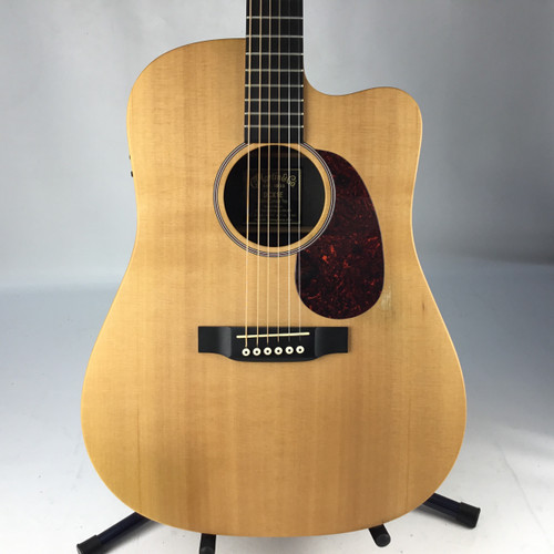 Vist Large View of Product Image Which is Used Martin DCX1E Solid Top Acoustic Guitar Natural