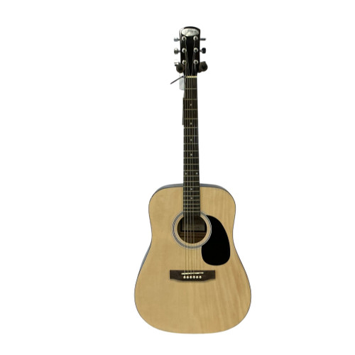 Vist Large View of Product Image Which is Used Johnson JG-555-N Laminate Top Acoustic Guitar Natural