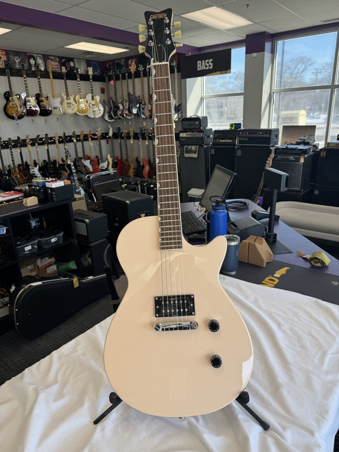 Vist Large View of Product Image Which is Used Gretsch STREAMLINER JET LP Type Electric Guitar Pink 6-String