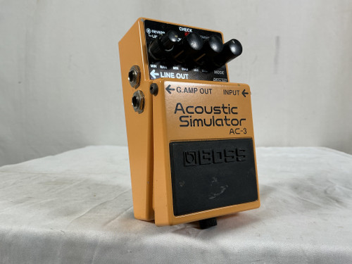Vist Large View of Product Image Which is Used Boss AC-3 ACOUSTIC SIMULATOR PEDAL Guitar Effects Pedal