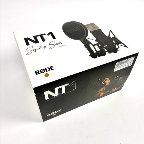 Vist Large View of Product Image Which is Used Rode NT1 5th Gen Condenser Microphone with Shock Mount/USB Cable