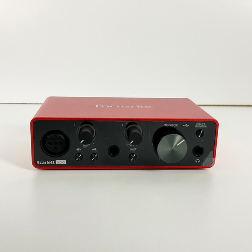 Vist Large View of Product Image Which is Used Focusrite Scarlett Solo 3rd Gen Computer Interface 2 A/D Recording Inputs