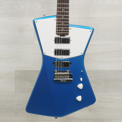 Vist Large View of Product Image Which is Used Sterling by Ernie Ball STV60 Electric Guitar Blue  AS IS