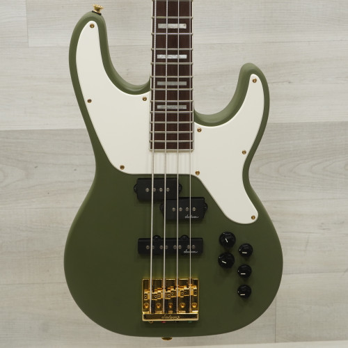 Vist Large View of Product Image Which is Used Jackson X Series Concert Bas Bass Guitar Green
