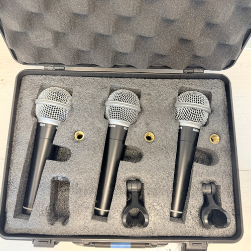 Vist Large View of Product Image Which is Used Samson 3 PC MIC SET Microphone