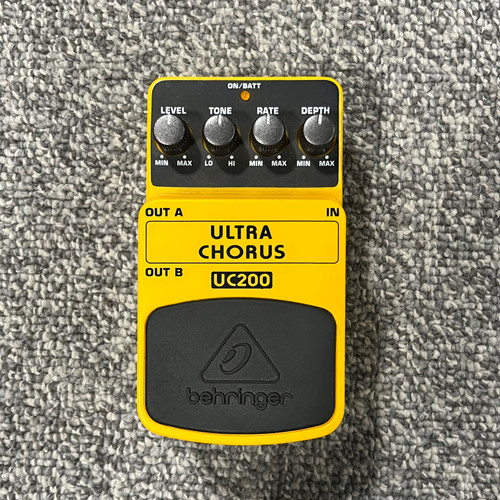 Vist Large View of Product Image Which is Used BEHRINGER UC200 ULTRA CHORUS Guitar Pedal