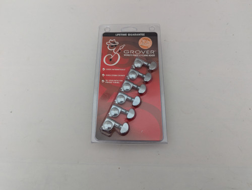 Vist Large View of Product Image Which is Used Grover 6 INLINE MINI ROTOS locking tuners