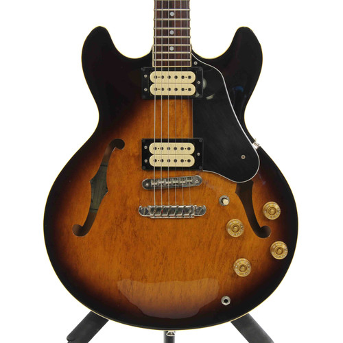 Vist Large View of Product Image Which is Used Ibanez AS-50 Semi-Hollow Electric Guitar Sunburst 6-String