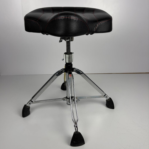 Vist Large View of Product Image Which is Used Gibraltar 9908 4-Post 17IN Saddle Drum Throne